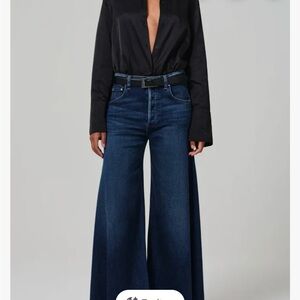 Citizens Of Humanity Dark Blue Flare Jeans